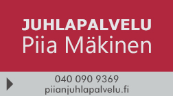 Juhlapalvelu Piia Mäkinen logo